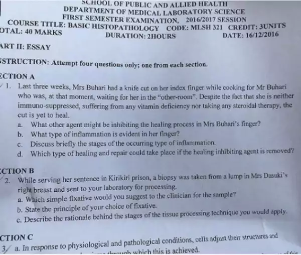 TF? Lol...See the exam questions given to students of a univeristy